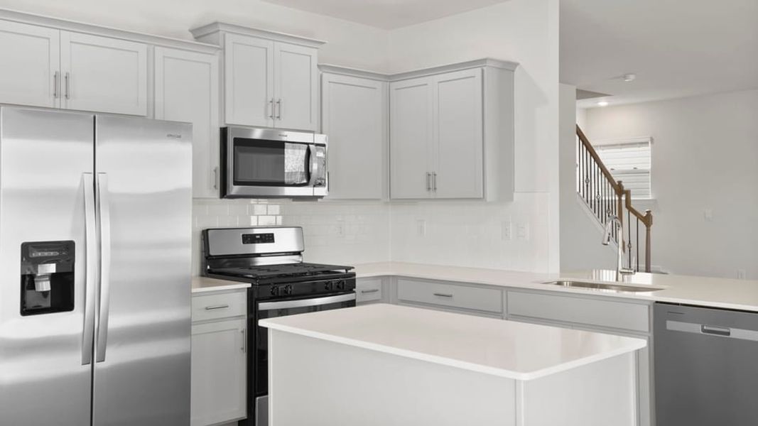 Furnished interior view inside a new home in Sage Grove, Lyman (Image 8). Furnished interior view inside a new home in Sage Grove, Lyman (Image 8).