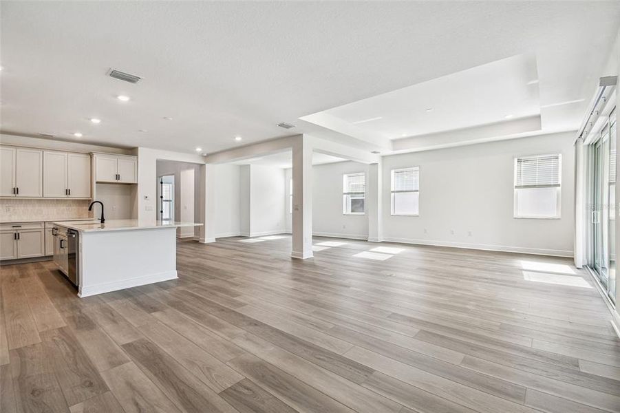 Spacious, unfurnished interior of a new home in Creeks Edge at Twin Rivers, Parrish (Image 68).