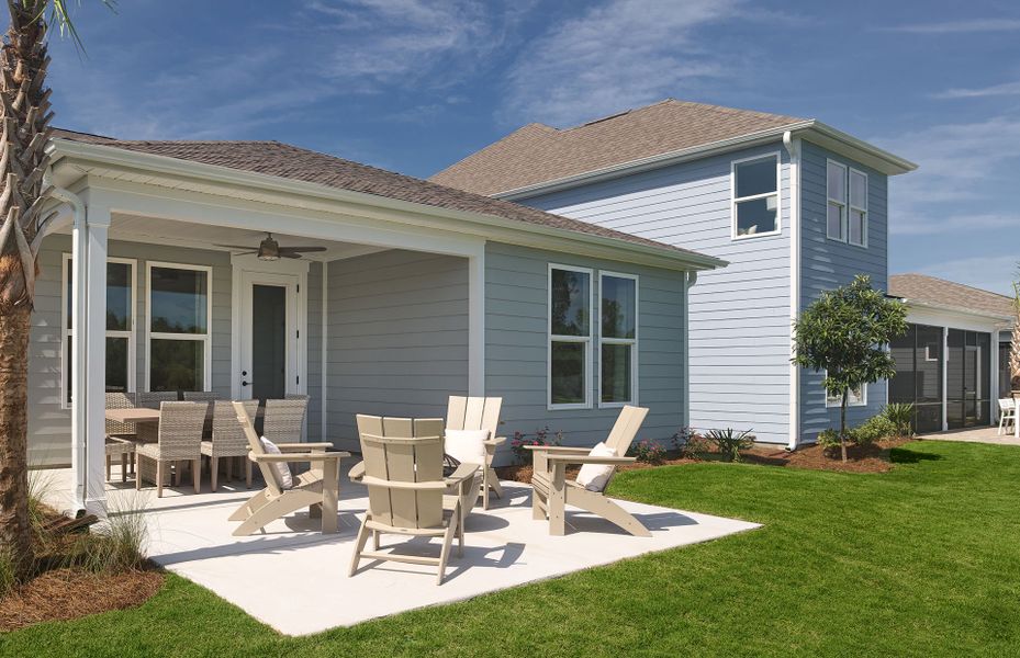 Representative exterior details of a home built from the Hallmark by Del Webb in Del Webb Ocean Isle Beach, Shallotte (Image 3).