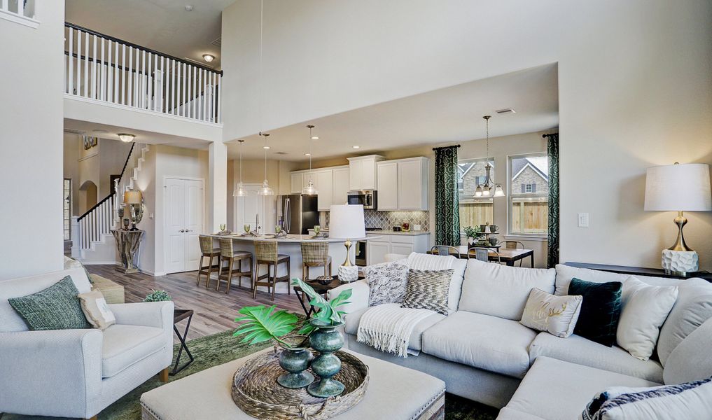 Open concept floorplan