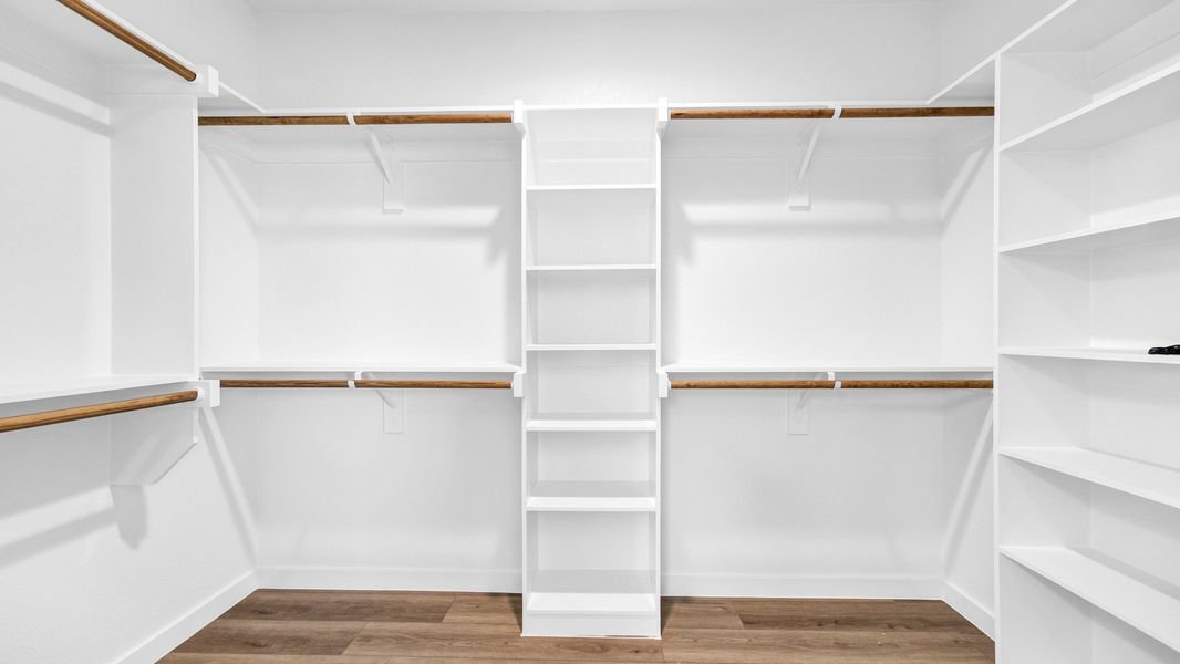 Representative furnished interior of a home built from the Loretta by Zeal Home Builders in Parallel Pastures, Poolville (Image 33).