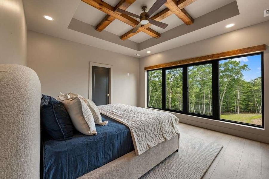 Furnished interior view inside a new home in , Mineral Bluff (Image 17).