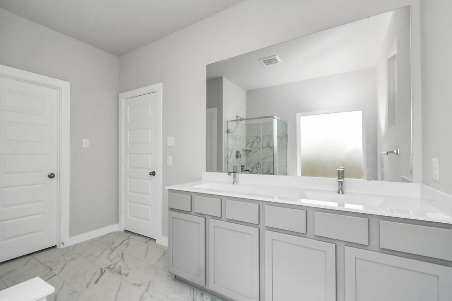 Sample photo of completed home with similar floor plan. Actual colors and selections may vary.