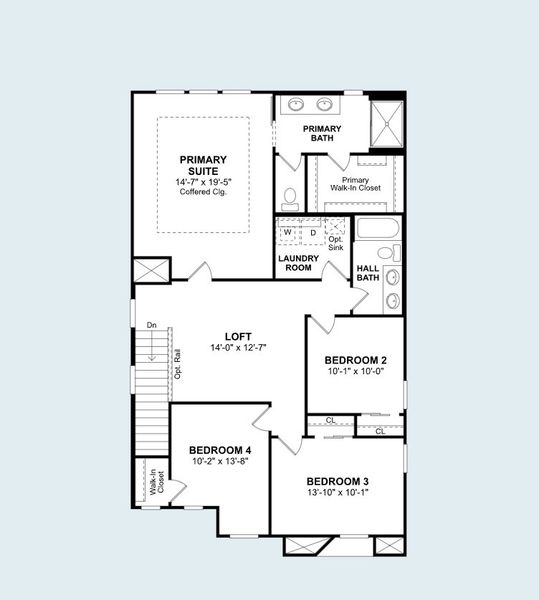 2D floor plan layout of this home in Manor at Legacy Place, Peoria, AZ (Image 3). 2D floor plan layout of this home in Manor at Legacy Place, Peoria, AZ (Image 3).