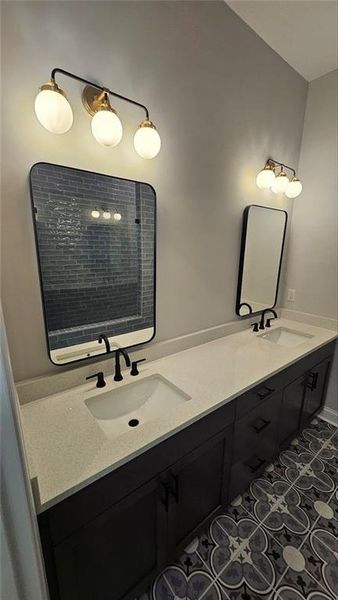 Furnished interior view inside a new home in Millcroft Single Family, Buford (Image 6).