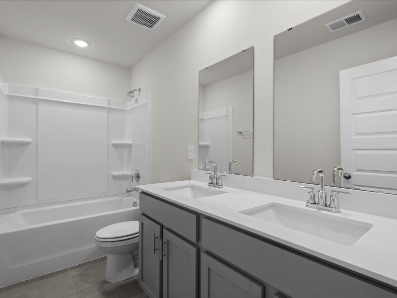 Furnished interior view inside a new home in Shiloh Valley, Piedmont (Image 3).