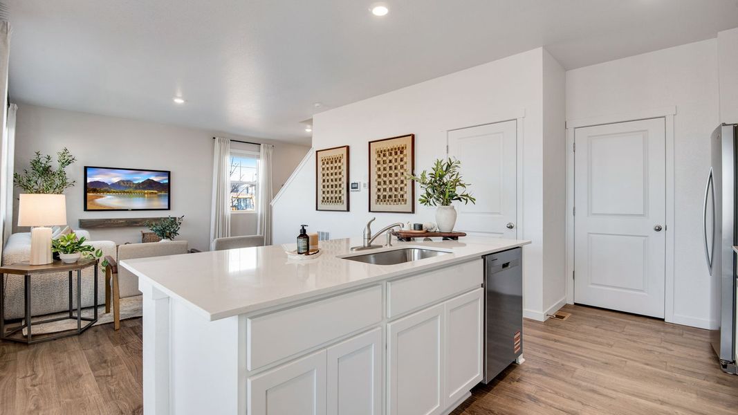 Furnished interior view inside a new home in Sky Ranch, Watkins (Image 12).