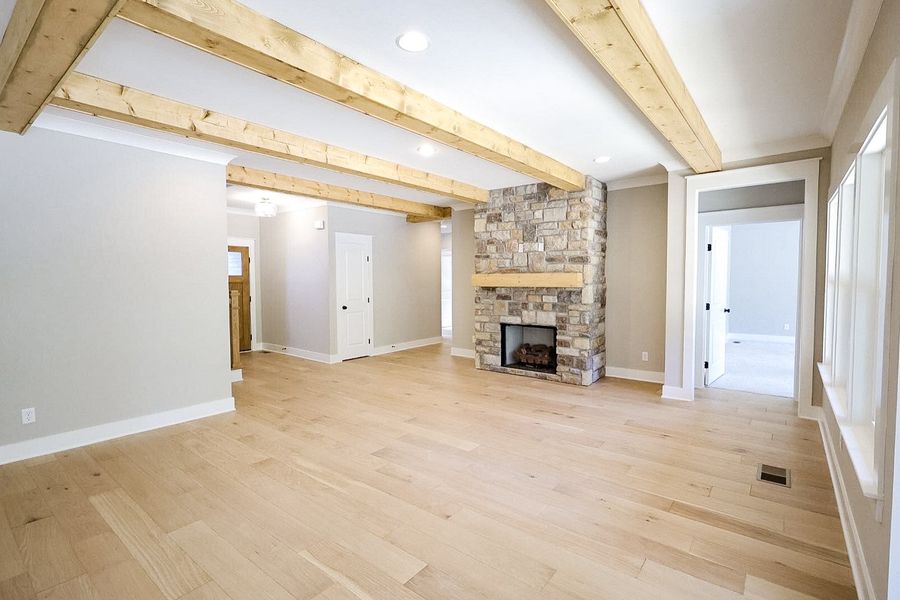 Spacious, unfurnished interior of a new home in Baker Road, Birchwood (Image 36).