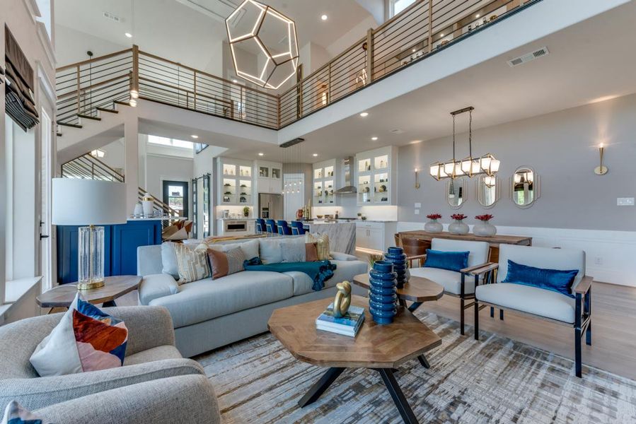 Representative furnished interior of a home built from the Royal Waterford by Grand Homes in Edgewater, Fate (Image 12). Representative furnished interior of a home built from the Royal Waterford by Grand Homes in Edgewater, Fate (Image 12).