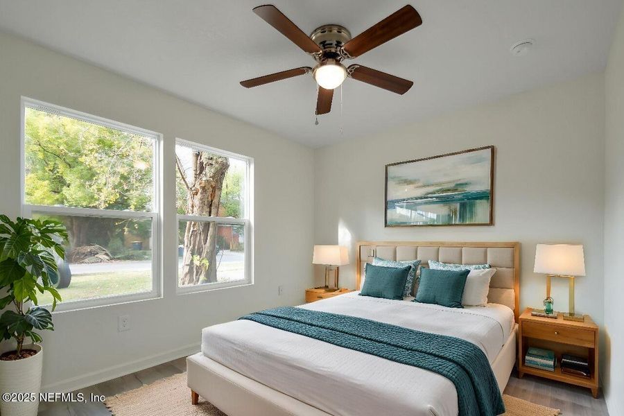 Furnished interior view inside a new home in , Jacksonville (Image 13). Furnished interior view inside a new home in , Jacksonville (Image 13).