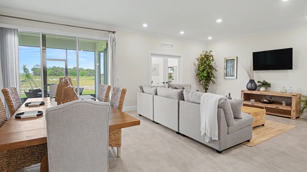 Representative furnished interior of a home built from the Drexel by Maronda Homes in Labelle, Labelle (Image 32).