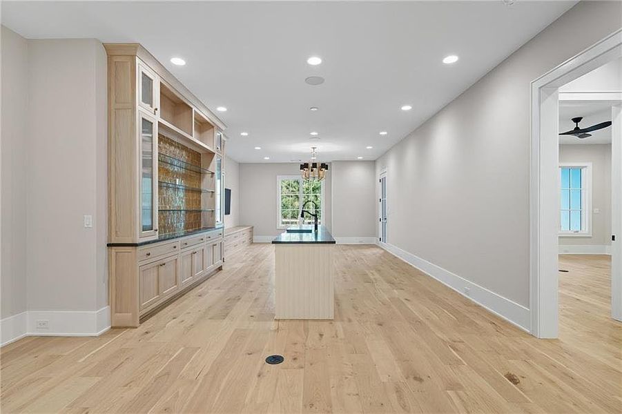 Furnished interior view inside a new home in Crossroads, Alpharetta (Image 11).