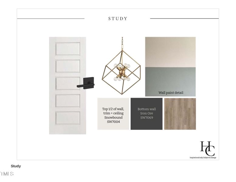 1800 Pershing Unit B1 Design Board 5.12.