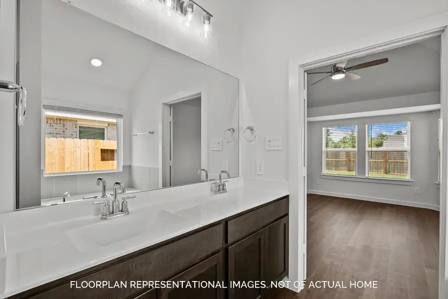 Furnished interior view inside a new home in Indian Springs, Crosby (Image 4).