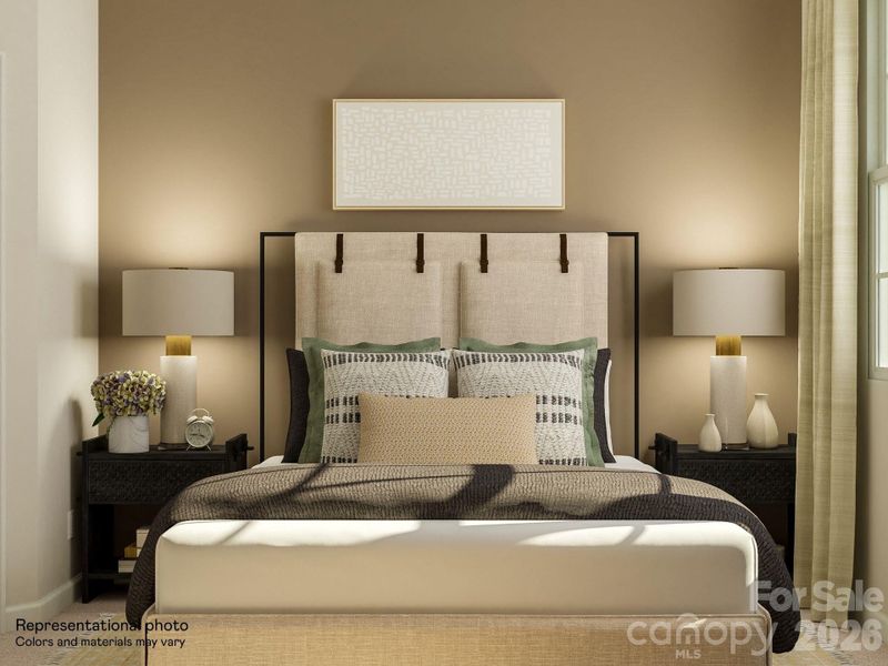 Furnished interior view inside a new home in Redhawk, Belmont (Image 10).