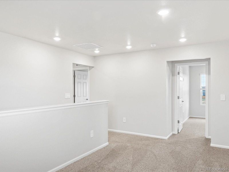 Spacious, unfurnished interior of a new home in Westgate, Greeley (Image 24). Spacious, unfurnished interior of a new home in Westgate, Greeley (Image 24).