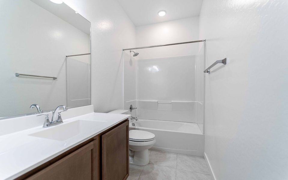 Furnished interior view inside a new home in Rancho Santa Rosa, Maricopa (Image 13).