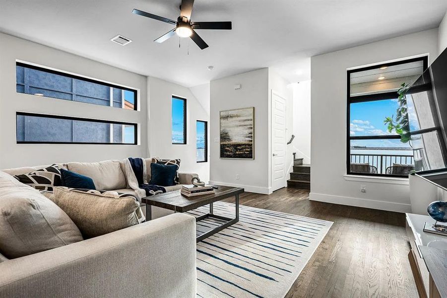 Furnished interior view inside a new home in , Rowlett (Image 15).