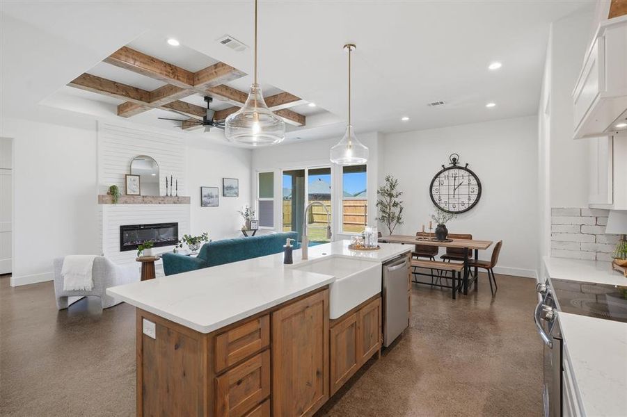 Furnished interior view inside a new home in , Tolar (Image 12). Furnished interior view inside a new home in , Tolar (Image 12).
