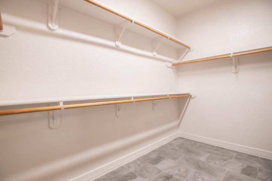 View of spacious closet