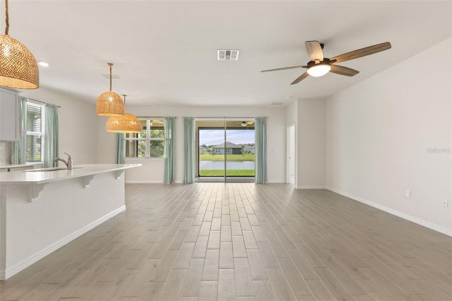 Spacious, unfurnished interior of a new home in , New Smyrna Beach (Image 14). Spacious, unfurnished interior of a new home in , New Smyrna Beach (Image 14).