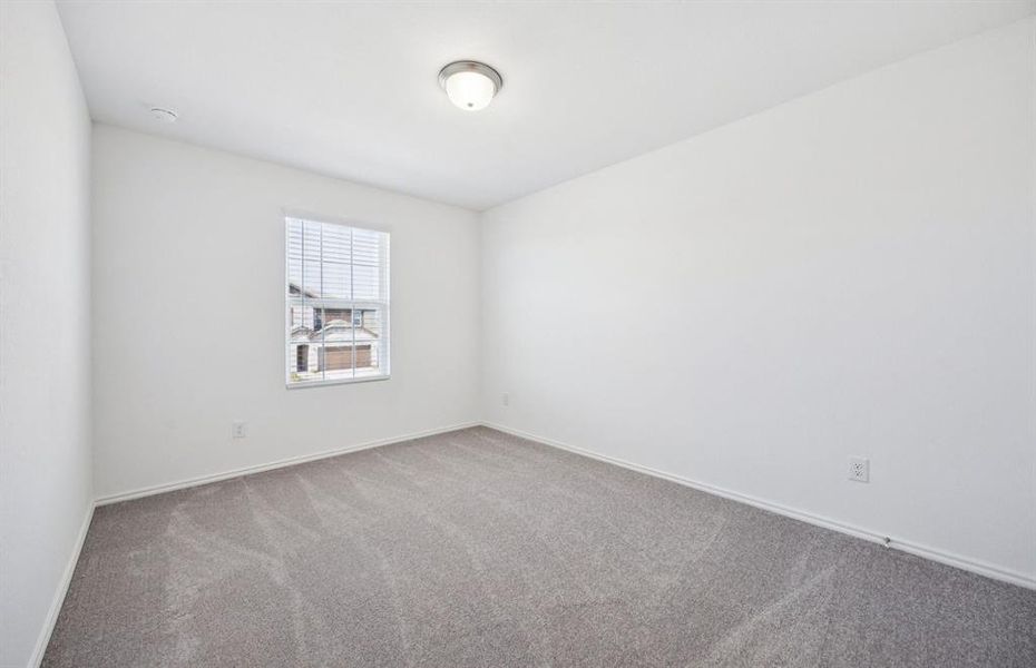 Spacious secondary bedroom