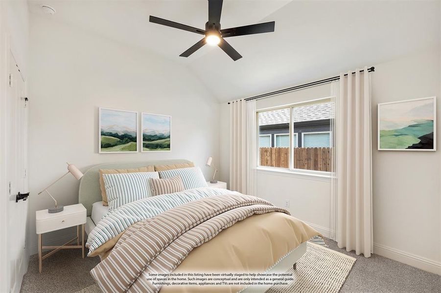 Furnished interior view inside a new home in Willow Wood Classic 50, McKinney (Image 17). Furnished interior view inside a new home in Willow Wood Classic 50, McKinney (Image 17).