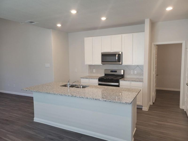 Furnished interior view inside a new home in River's Edge, Conroe (Image 18).