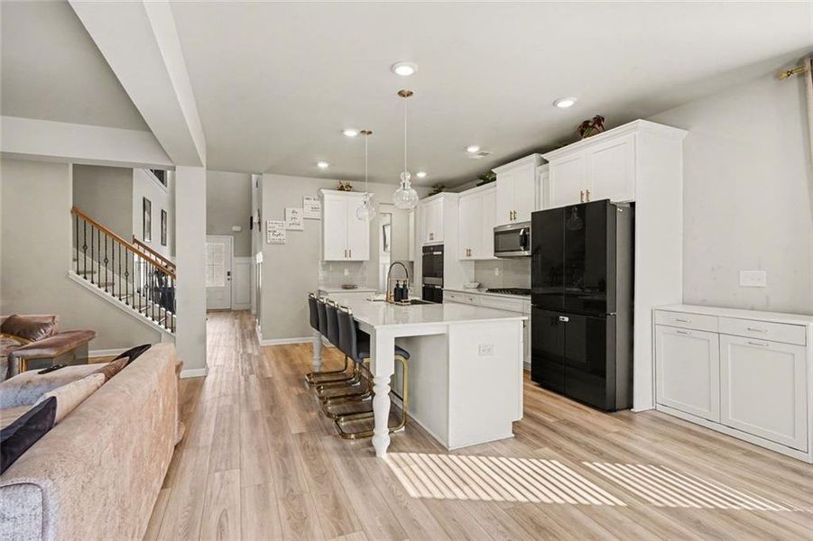Furnished interior view inside a new home in , Stockbridge (Image 13).