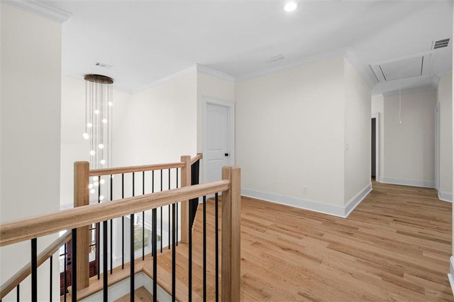 Spacious, unfurnished interior of a new home in Brookmont, Douglasville (Image 42).