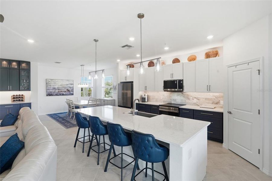 Furnished interior view inside a new home in , Punta Gorda (Image 27). Furnished interior view inside a new home in , Punta Gorda (Image 27).
