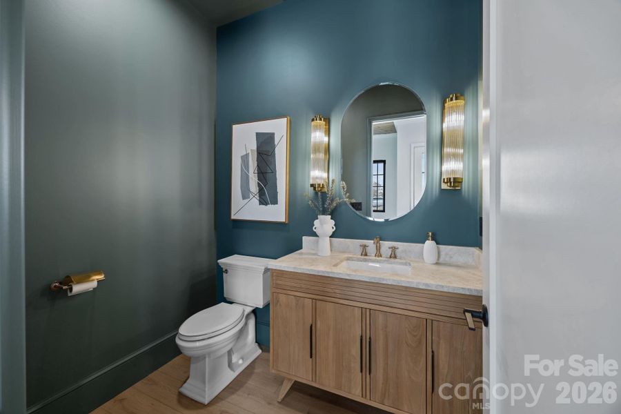 Furnished interior view inside a new home in , Sherrills Ford (Image 38).