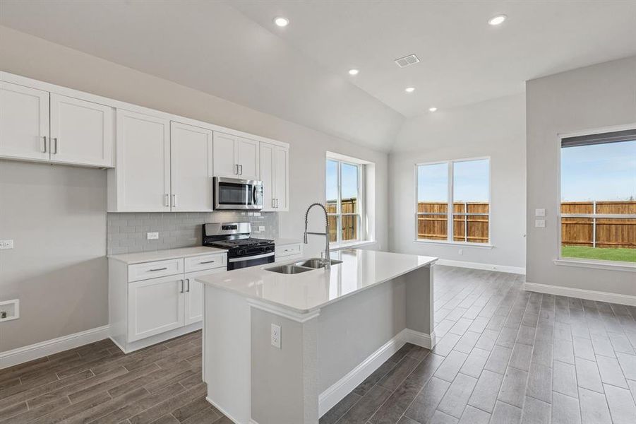 Furnished interior view inside a new home in Venetian, Weston (Image 11).