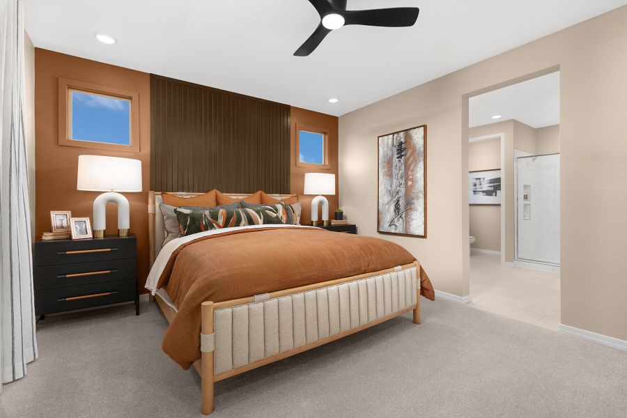Representative furnished interior of a home built from the Ash by Mattamy Homes in Bella Vista Farms, Queen Creek (Image 11). Representative furnished interior of a home built from the Ash by Mattamy Homes in Bella Vista Farms, Queen Creek (Image 11).