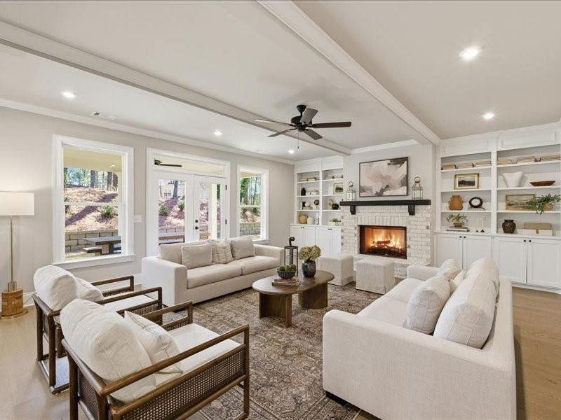 Furnished interior view inside a new home in Ford Landing, Acworth (Image 7).
