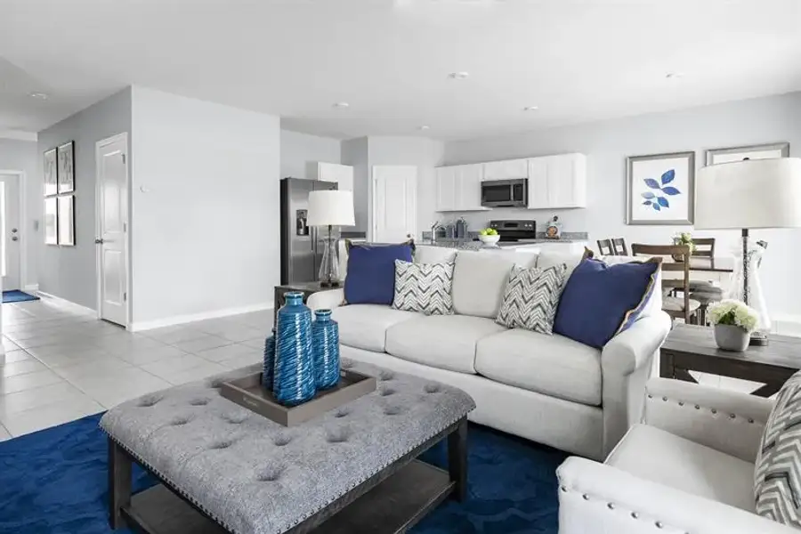 Furnished interior view inside a new home in Central Parc, North Port (Image 8).