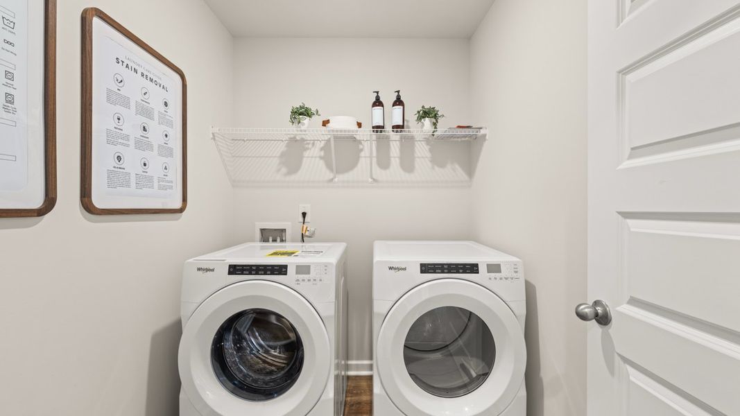 Image 32 representing the Denton TH by D.R. Horton in Brookland Commons, Monroe, GA.