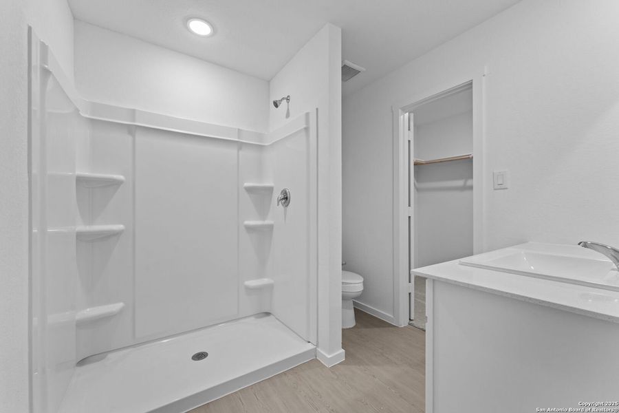 Furnished interior view inside a new home in Randolph Crossing: Cottage Collection, Converse (Image 5).