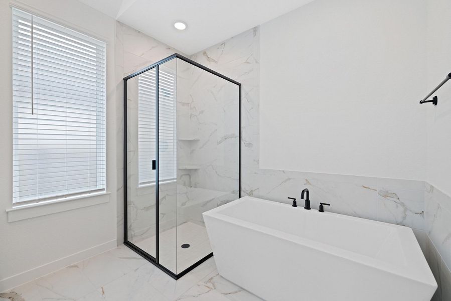 Representative Primary Bathroom - some options shown