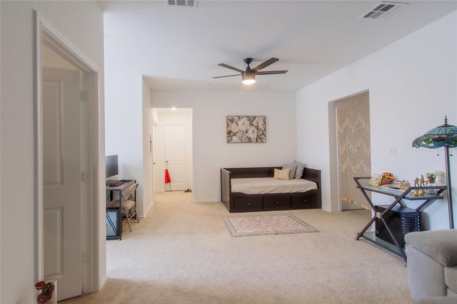 Upstairs Game Room/Living Space
