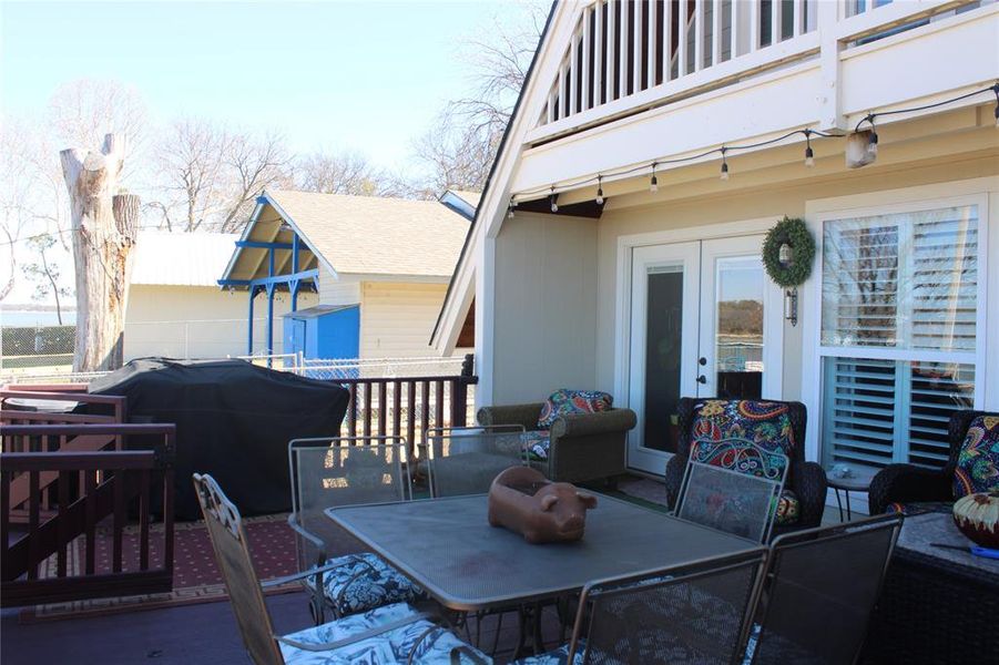 Exterior details and patio area of a home in , Brownwood (Image 3). Exterior details and patio area of a home in , Brownwood (Image 3).