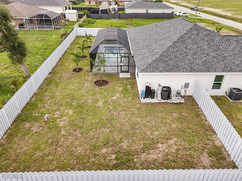 Exterior details and patio area of a home in Cape Coral, Cape Coral (Image 23).