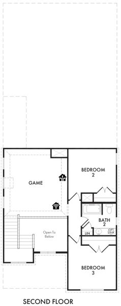 2D floor plan layout for the Thorndale by Impression Homes in Heartland, Heartland, TX (Image 4). 2D floor plan layout for the Thorndale by Impression Homes in Heartland, Heartland, TX (Image 4).