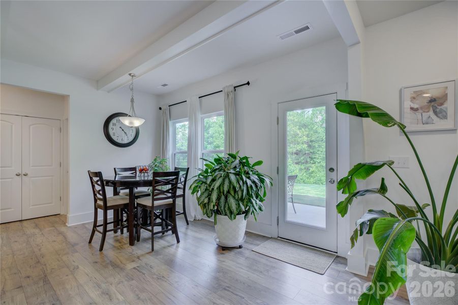 Furnished interior view inside a new home in , York (Image 35).