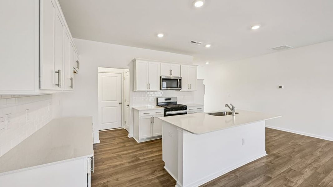 Furnished interior view inside a new home in Chapel Townes, Raleigh (Image 5).