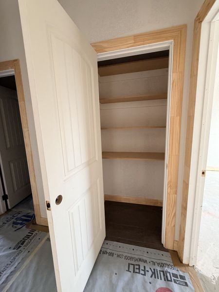 In-progress construction of a new home in Saddle Crest Estates, Weatherford, TX (Image 22).