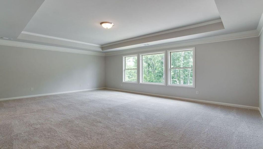 Spacious, unfurnished interior of a new home in Thalley Creek Estates, Cumming (Image 31). Spacious, unfurnished interior of a new home in Thalley Creek Estates, Cumming (Image 31).