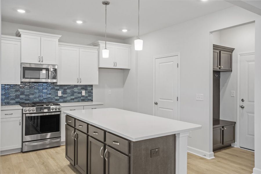 Furnished interior view inside a new home in Sweetbrier, Durham (Image 12).