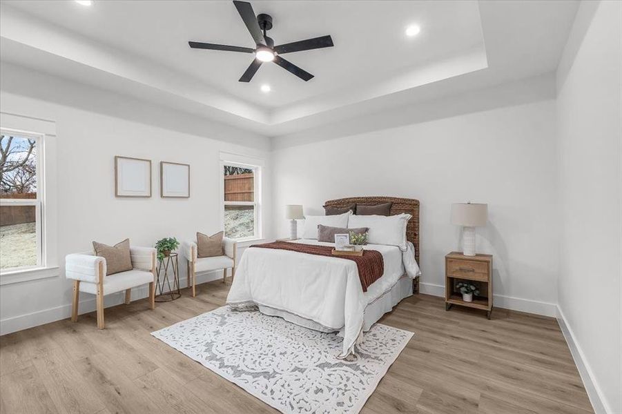 Furnished interior view inside a new home in , Fort Worth (Image 14).