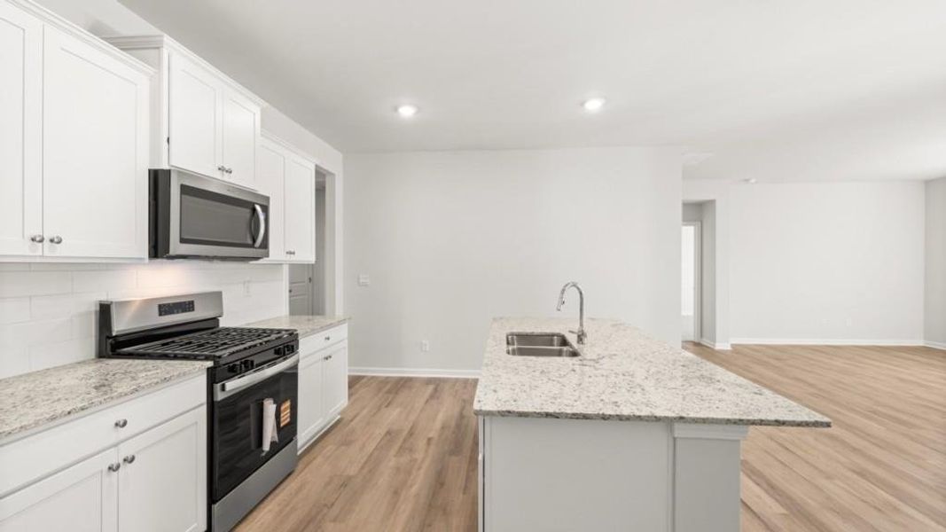 Furnished interior view inside a new home in South Wind, Fairburn (Image 8).